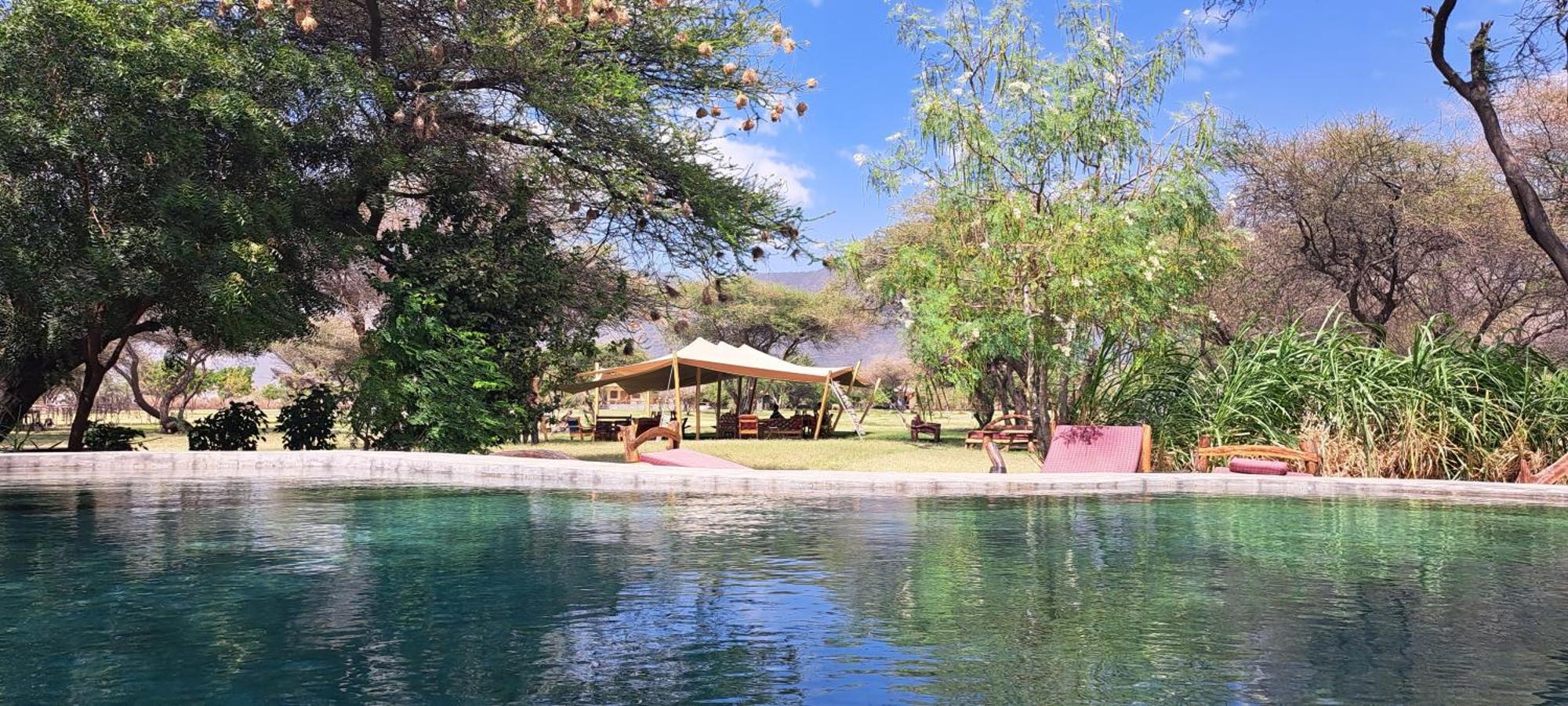 Lake Natron Maasai Giraffe Eco Lodge And Camping Mtowabaga Екстериор снимка